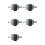 5X Motorcycle Fuel Filter Gasoline Filter Elements 6090-120220 for  CF400 500 625 CForce 1