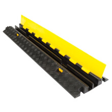 Cable Protector Drop-Over Straight Section 2-Channel