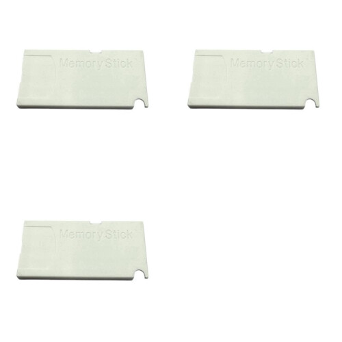 3X MS Memory Stick for  32MB Memory Stick Duo with MS Duo Long Adapter for  Old Cameras 1