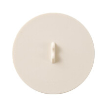 Dessous de tasse en silicone beige Gracefulvara 10 cm - Anti-brûlure, anti-poussière, compatible avec les tasses en verre, sous-verre léger et