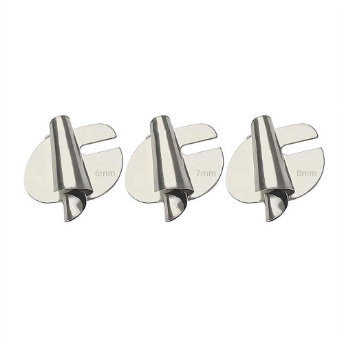 Nährollsaumfuß 3 mm–8 mm, 6 Größen 2