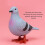 Welling Simulation Pigeon Toy Safe Lightweight Wind-up 8