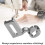 DIY patchwork maker kit with sewing ruler and darning foot 4