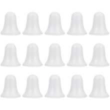 Foam Christmas Bells for DIY Crafts 15 pcs