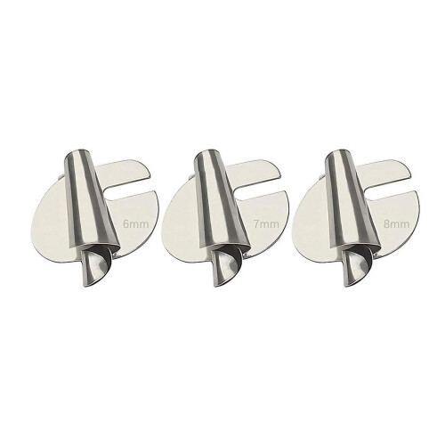 Nährollsaumfuß 3 mm–8 mm, 6 Größen 2