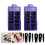 Black Coffin Press-on False Nails 200pcs 2
