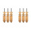 6pc Upgraded for Flashforge AD5X Quick-Detachable Hotend Nozzle Quick Release Nozzle 0.25/0.4/0.6MM 3D Printer Parts 2