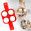Silicone Pancake Mold Reusable Egg Ring 1 Pack 1