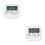 Digital Stopwatch Classroom Timer White 4 Pcs 1