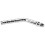 Ντους κλύσματος OTVIAP με καμπύλη άκρη και 2 κεφαλές ντους 3