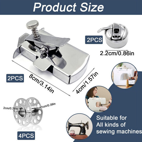 Set di 2 guide magnetiche per cuciture per macchina da cucire 1