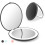 Travel Mirror with Light 1X/10X Magnification Black 1