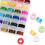 Polyester forviklede spoler med etui, 36 stk. assorterede farver 4