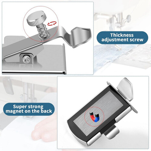 Magnetisk sömguide för symaskin 2 st 1