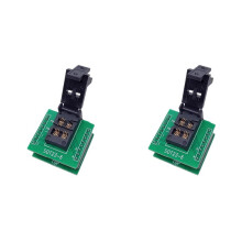 2X for SOT23-6L SOT23 to DIP6 IC Programmer Adapter Chip Test Socket Adapter Burning Easy Installation