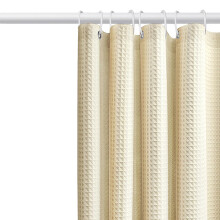 Fabric Shower Curtain Elegant Waterproof 72x72 Inch