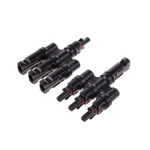Solar Panel Y-Branch Connector Pair MMF+FFM for Parallel