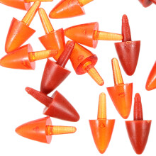 Santa Snowman Nose Plastic Craft Accessories 200 pcs 2 x