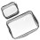 Transparente, wasserdichte Kosmetiktasche (2er-Pack) 4