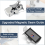 Guida magnetica per cuciture per macchina da cucire, set con bobine e 3