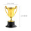 Wedstrijdtrofee, plastic, 3 stuks 2
