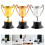 Wedstrijdtrofee, plastic, 3 stuks 3