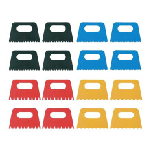 Textured Art Tools Plastic Scrapers Kit 16 PCS