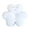Clover-Shaped Throw Pillow, Full Filled, 16x16 Inch 1
