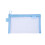 Transparent mesh pencil case zippered large capacity 1