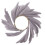 Artificial Pampas Grass Wreath 24-inch Eco-friendly 1