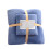 Godom bath towel set coral velvet 2-piece 1