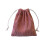 Corduroy storage bag with drawstring strap and pocket, 1