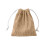 Corduroy storage bag with drawstring strap and pocket, 1