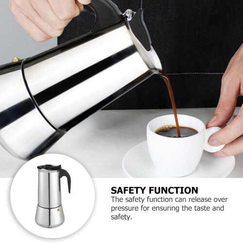 Cafetière électrique en acier inoxydable 1,7 L 2