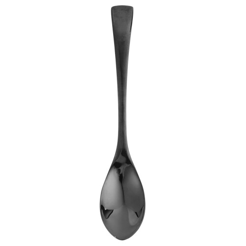 Stainless Steel Teaspoon Titanium Plated Black 1 Piece