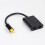 Optical Digital Audio Cable Splitter 1 to 2 SPDIF Toslink 5