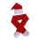 Christmas Bottle Cover Set Red Non-Woven 6 pcs 4