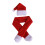 Christmas Bottle Cover Set Red Non-Woven 6 pcs 2
