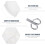 Thai Tea Filter Coffee Strainer Stainless Steel 2 Pack 6