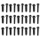 Badminton racquet stringing tubes frame protector 100 pcs 1