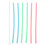 Silicone Drinking Straws Set with Cleaning Brush 6pcs 4