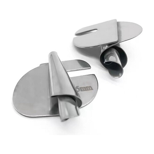 Rullfållfot för sömnad, 5 mm–10 mm, 6-delars set 1