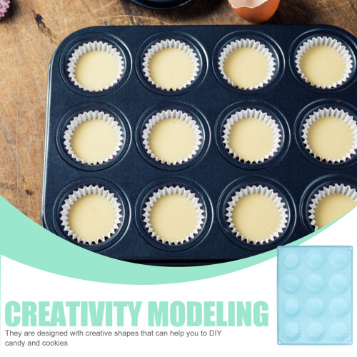 Silicone Mini Tart Pan Non-stick 12-Cavity 3pcs 2