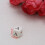 Wooden Square Dreadlock Beads Big Hole 10pcs 8