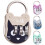Cat-shaped code lock for luggage and locker 4 pcs 1