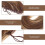 Light Brown Ponytail Hair Extension Synthetic Claw Clip 7