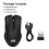 Aippl 2.4G wireless gaming mouse rechargeable 3 DPI 8