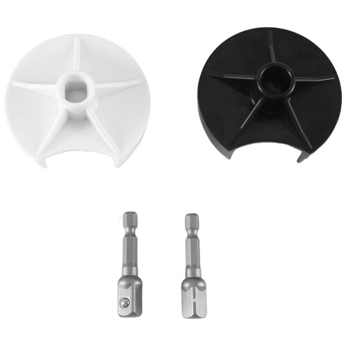 Knitting Machine Adapter with Hex Steel Bit 2 pcs 1
