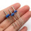 Aghi doppi gemelli per macchina da cucire, 3 pezzi, 2.0/90 e 3.0/90 4