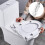 Edelstahl-Toilettendeckel- und Scharnierschrauben-Set 2